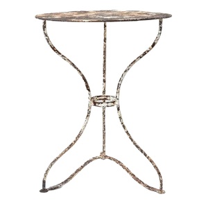 Top Arrival Metal Cross Base Round Shaped Top Coffee <b>Table</b> Decorative Furniture Beside <b>Table</b> <b>for</b> Home Office Living Room - Product Image 6