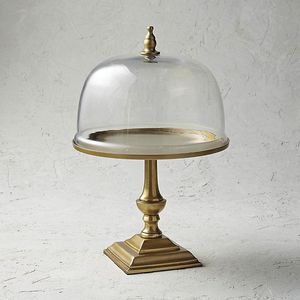 Handcrafted Metal <b>Cake</b> Dome With Lid Elegant Food Cover For <b>Cake</b> Display And Dining Table Decoration - Product Image 5