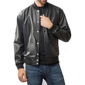 Best Design <b>High</b> Quality Letterman <b>Leather</b> Jacket Street Wear <b>Leather</b> Letterman Jacket <b>Top</b> Price Letterman <b>Leather</b> Jackets - Product Image 2