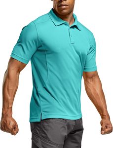 Chemise personnalisée pour homme en tissu piqué de coton, manches courtes, style décontracté chic, logo sur le devant, douce, respirante, écologique, OEM ODM - Product Image 1
