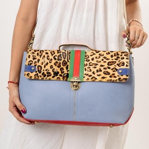 Sacs bandoulière tendance pour femmes, imprimé léopard multicolore, grande capacité, sacs à main portables pour femmes, vente en gros - Product Image 1