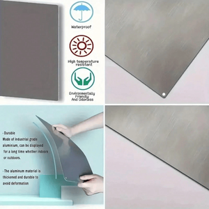 ป้ายจราจรกลางแจ้ง CIFbuy Essential ห้ามจอดรถตลอดเวลา วัสดุโลหะ TikTok สำหรับบริการรับสินค้า Temu - Product Image 6