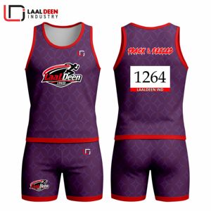 Vêtements d'entraînement de course professionnels pour hommes et femmes, uniforme unisexe pour l'athlétisme, tenue de jogging, vêtements de course - Product Image 2