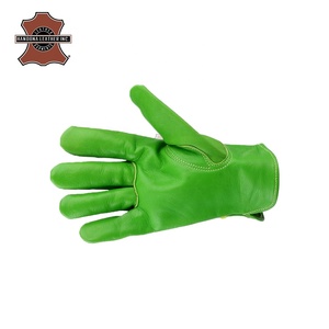 Gants de travail robustes pour hommes et femmes, en cuir de vachette 11 oz, cuir de chèvre épais, gants de sécurité pour hommes et femmes - Product Image 1