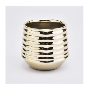 Pot à bougie en métal rond doré personnalisé, en acier inoxydable, pour aromathérapie, vente en gros d'usine - Product Image 5