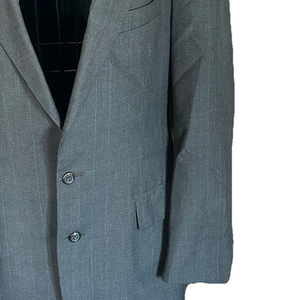 Blazer de costume sur mesure pour homme, à manches longues, en polyester et rayonne, coupe ajustée, style grec, idéal pour le bureau ou les occasions formelles - Product Image 2