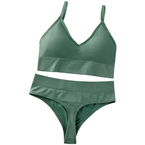 Premium Women’s Seamless Wireless Bralette Custom Logo Soft Stretch <b>Bra</b> Lightweight Breathable Comfort Lingerie USA Fashion Tren - Product Image 1