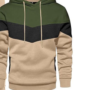 Ensemble de survêtement formel pour homme, vert kaki, respirant, en polaire et pantalon de jogging, hiver, extérieur, logo personnalisé, polyester, coton - Product Image 6