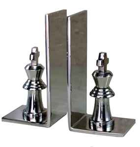 Sujetalibros Modernos de Metal con Forma de Pera, Decorativos, Resistentes, Organizador de Libros para Hogar, Oficina y Biblioteca - Product Image 3