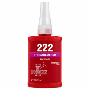 222 Industrial Thread Lock <b>Adhesive</b> Low Strength Anaerobic Fastener Sealant for Small Screws Bolts Nuts OEM - Product Image 6