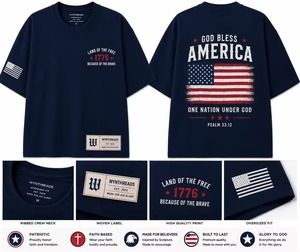 T-shirt en jersey pour homme, imprimé vintage, 250e anniversaire de l'Amérique, Jour de l'Indépendance, 100% coton, coupe classique, livraison gratuite - Product Image 6