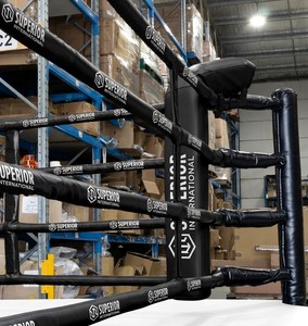 Housses de cordes de ring de boxe imprimées de haute qualité personnalisées |   Cordon de rembourrage en PVC/PU durable pour la boxe et le MMA - Product Image 1