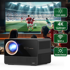Proyector AV para el Hogar de Nivel Básico CRE CR67, Compatible con 1080P y 4K, 1200 ANSI Lúmenes - Product Image 1