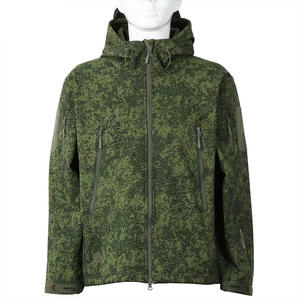 Ensemble veste et pantalon de travail haute visibilité camouflage pour homme, certifié CE, avec détection des aiguilles, capuche, poches zippées, imperméable et coupe-vent - Product Image 2