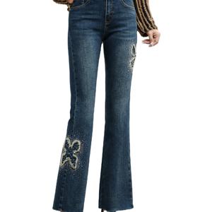 OEM Women Acid Wash Jeans Oversized Denim Pants Y2K Trendwear for Fashion Import Buyers Low MOQ Low MOQ - Product Image 5