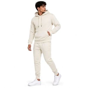 Conjunto Deportivo de Hombre con Sudadera con Capucha y Logotipo Personalizado OEM, Pantalones de Pierna Recta, Corte Regular, 2 Piezas, Estilo Casual - Product Image 4