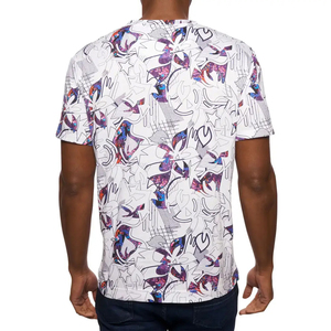 Camiseta de Verano para Hombre y Mujer, 100% Poliéster, Sublimada, de Alta Calidad, Cómoda, Transpirable, de Secado Rápido, Colores Personalizables - Product Image 3