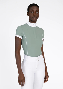 Camisa de Equitación de Lujo para Mujer, Tejido Elástico Suave, Cómoda para Usar por Tiempo Prolongado, Diseño Elegante para Competición, Servicio OEM - Product Image 2