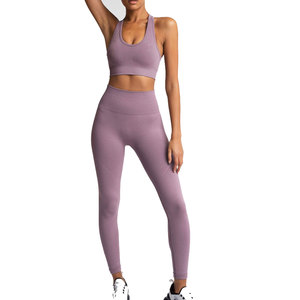 Diseña tu propio conjunto de yoga para mujer, ropa deportiva para gimnasio, conjunto de yoga para mujer de nuevo estilo, conjunto de yoga para mujer en venta - Product Image 1