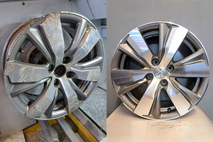 Volledig ingesloten CNC-programmeerbare velg diamantfreesmachine laserscan wieloppervlakte polijsten - Product Image 6