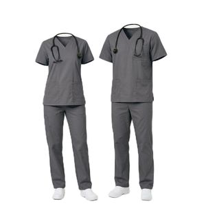 Uniformes d'hôpital pour femmes de haute qualité en gros, dernières créations, confortables et extensibles, uniformes d'infirmières pour femmes - Product Image 4