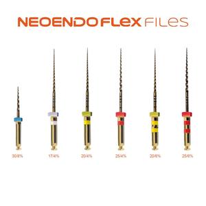 Fils endodontiques flexibles manuels 4% 25mm # Outil de préparation du canal radiculaire à contrôle amélioré 35 - Product Image 3