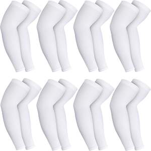 Nouvelles manches longues de protection UV pour les mains, couvre-bras en soie glacée, protection solaire pour femmes, sports de plein air, demi-doigts - Product Image 1