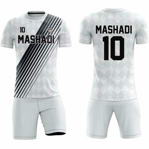 Uniformes de Fútbol Personalizados con Nombre de Equipo, Diseño Impreso, Tela 100% Poliéster de Alta Calidad, Transpirable, Elástico, Unisex, para Clubes Deportivos - Product Image 4