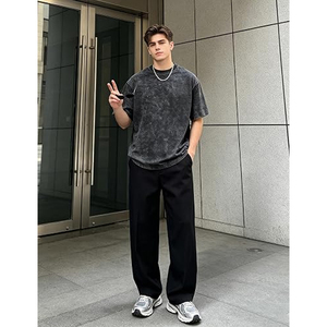 Mens Graphic Tees Oversized Creative Graffiti Short Sleeve Shirts Summer Casual Rapper Streetwear Y2k Tops <b>Tshirt</b> - Product Image 3