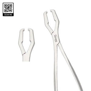 คีมจับกระดูกแบบแมนนวลคุณภาพพรีเมียม พร้อมระบบล็อคแบบแร็ทช์ สำหรับงานหนัก ทนทานต่อการนึ่งฆ่าเชื้อ ใช้ในศัลยกรรมกระดูก ขนาด 33 ซม. สำหรับกระดูกขนาดใหญ่ - Product Image 4