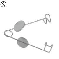 Spéculum ophtalmique jetable Alphonso pour nourrissons, instrument chirurgical ophtalmique à usage unique, rétracteur de paupière en acier inoxydable pour pédiatrie