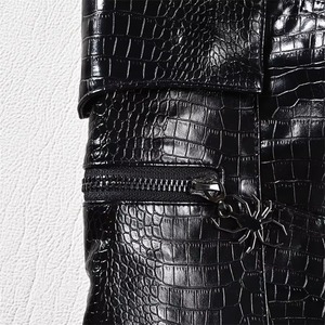 Pantalones de Cuero Originales para Hombre, Cuero Vacuno Auténtico de Primera Calidad, Estilo Motero, Pantalones de Moda, Fabricante OEM - Product Image 4