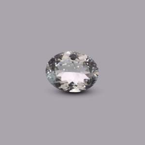 Natural Sky Blue Aquamarine 4.4 Carat Oval Cabochon Loose Gemstone for Fine Jewelry - Product Image 1