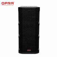 OPRA OP-215 Altoparlante PA Professionale Doppio da 15 Pollici, Impedenza 4 Ohm, Gamma Completa, Sensibilità 100dB, Risposta in Frequenza 55Hz-20kHz, per Live