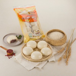 [MILWON] Panecillo Coreano de Trigo Suave y Masticable al Vapor con Relleno de Frijol Rojo para Tiendas de Comida Coreana y Selección de Supermercados - Product Image 3