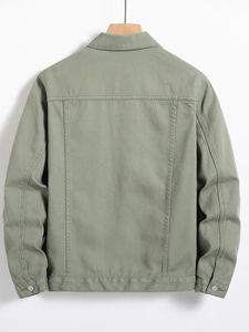 Chaqueta vaquera de invierno para hombre, estilo nuevo, proveedor directo de fábrica, alta visibilidad, diseño único, chaqueta sostenible para hombre - Product Image 2