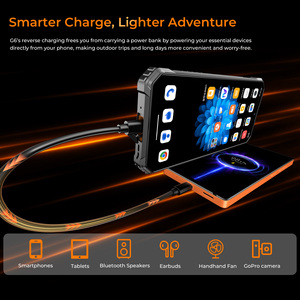 Smartphone Oukitel G6 8 Go + 256 Go NFC 10600 mAh T615 Appareil photo principal 64 MP Écran 6,52 pouces Android 16.0 IP69K 90 Hz Téléphone robuste avec lecteur d'empreintes digitales - Product Image 5