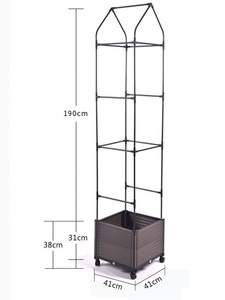 โครงเหล็กสำหรับพืชเลื้อย โครงตาข่ายสำหรับพืชเลื้อยในสวน - Product Image 3