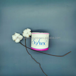 Custom Logo Printing Eco-friendly Virgin Soft White Comfortable Bathroom Toilet <b>Tissue</b> <b>Paper</b> Embossing Available Customizable - Product Image 3