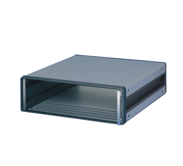 RDEKONO Rackmount Server Chassis Case Network Cabinet Aluminium Enclosure Sandblasted Brushed 19 Inch 1U 2U 3U 4U Rack Mount