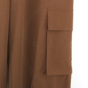 Pantalon de jogging sport en molleton de coton pour femme, respirant, ample, à séchage rapide, avec poches, coupe décontractée pour l'automne – Meilleures ventes - Product Image 3