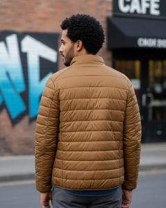 เสื้อโค้ทพาร์กาแบบยาวมีฮู้ดสีดำ OEM Heavy Best Bubble รุ่นยาวพิเศษสำหรับผู้ชาย เสื้อแจ็คเก็ตพัฟเฟอร์แบบมันเงาสำหรับผู้ชาย - Product Image 6