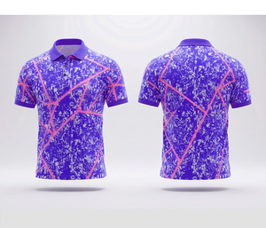 Polyester Sublimation Polo Shirt – Lightweight & Breathable Design for Men Women Youth Quick-Dry Dry-Fit Active Polo - Product Image 1