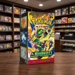 Pokemon TCG Storm Emeralda MEGA Expansion 30 Paquetes Edición Coreana Juego de Cartas Coleccionables - Product Image 2