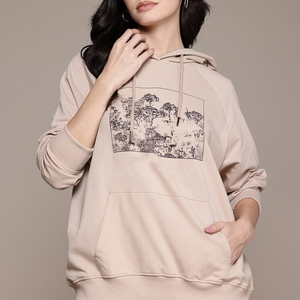 Sudadera con Capucha Premium Personalizada para Mujer, Sudadera con Logotipo Personalizado, Sudadera Holgada Informal de Moda Urbana para Invierno - Product Image 5