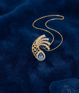 จี้เพชรทองคำแท้ 18k และ 14k หรูหรา พร้อมใบรับรองเพชรแท้ - Product Image 1