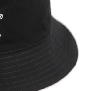 Sombrero de Pescador Personalizado Negro y Rosa, Bordado con Gráficos, Casual, de Algodón, para el Sol, Unisex, para Verano, Playa, Viajes, Accesorio de Moda - Product Image 4