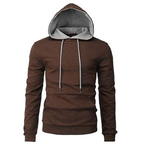 เสื้อฮู้ดผู้ชายสำหรับฤดูหนาว ผ้าระบายอากาศเป็นมิตรกับสิ่งแวดล้อม แขนยาว มีกระเป๋า  รับสกรีนโลโก้และงานพิมพ์ - Product Image 3