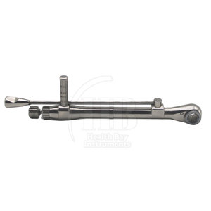 HEALTH BAY INSTRUMENTS HBI-2903 ประแจวงล้อแบบแมนนวลรุ่นใหม่สำหรับการปลูกถ่ายฟัน เครื่องมือผ่าตัดทางทันตกรรมแบบใช้มือ ทำจากสแตนเลส ใช้ซ้ำได้ - Product Image 3