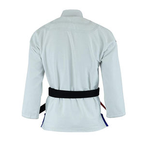 Vêtements de sport respirants en tissu polyester-coton confortable pour hommes, uniforme d'entraînement de judo et de karaté de haute qualité, vente chaude, personnalisation OEM - Product Image 5